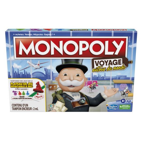 MONOPOLY : Voyage autour du monde - Hasbro-F4007