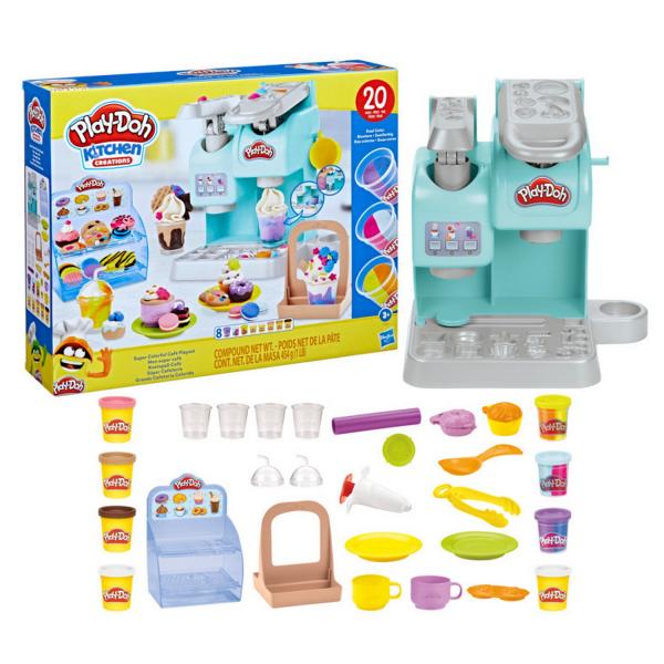 Caja de plastilina Play-Doh Creations: Mi súper café - Hasbro-F5836