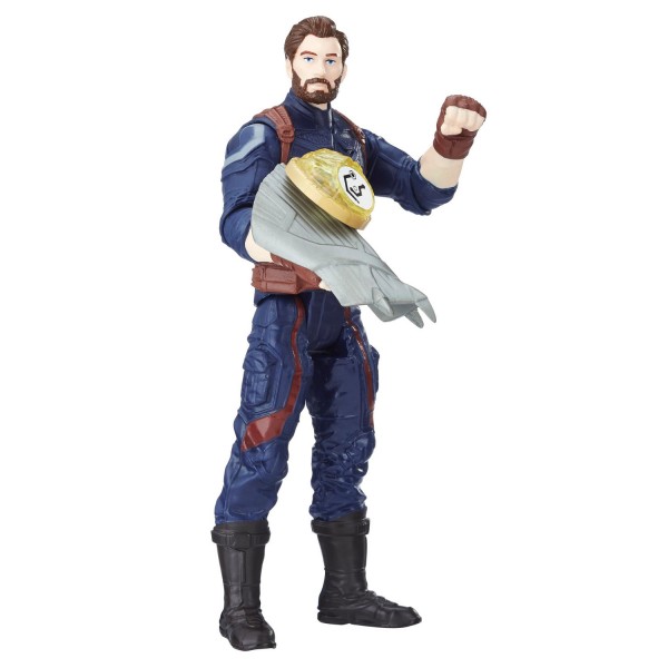Figurine Avengers 15 cm : Infinity War : Captain America avec Pierre d'Infinité - Hasbro-E0605-E1407
