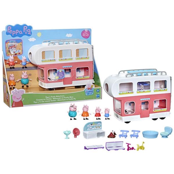 Peppa Pig: La furgoneta camper - Hasbro-F2182