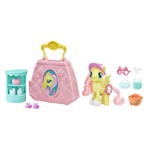Figurine My Little Pony The Movie : Boutique-magasin de Fluttershy - Hasbro-E0187-E0712