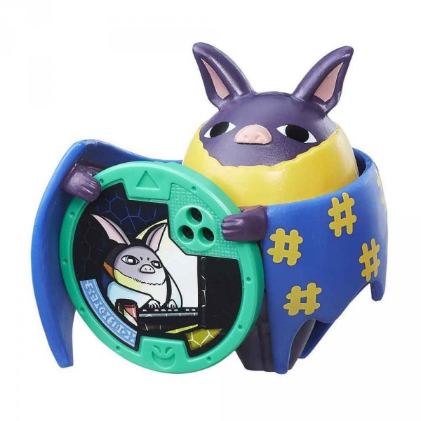 Figurine porte-médaillon Yo-Kai Watch : Chauvekipeut - Hasbro-C0463-C0464