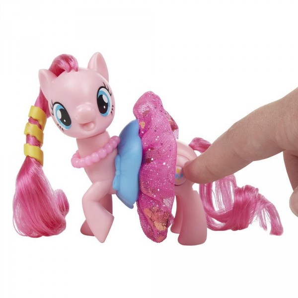 Figurine My Little Pony : Jupe tournante et brillante : Pinkie Pie - Hasbro-E0186-E0689