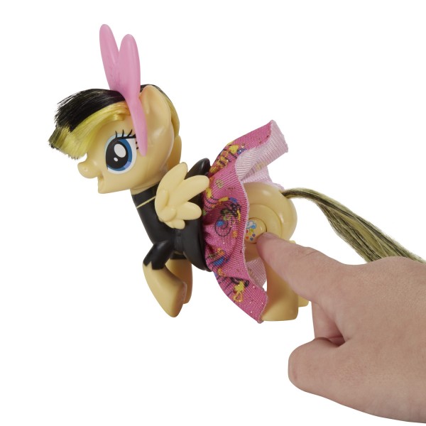 Figurine My Little Pony : Jupe tournante et brillante : Songbird Serenade - Hasbro-E0186-E0690