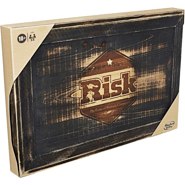Risk  : Rustique en bois - Hasbro-C2322101