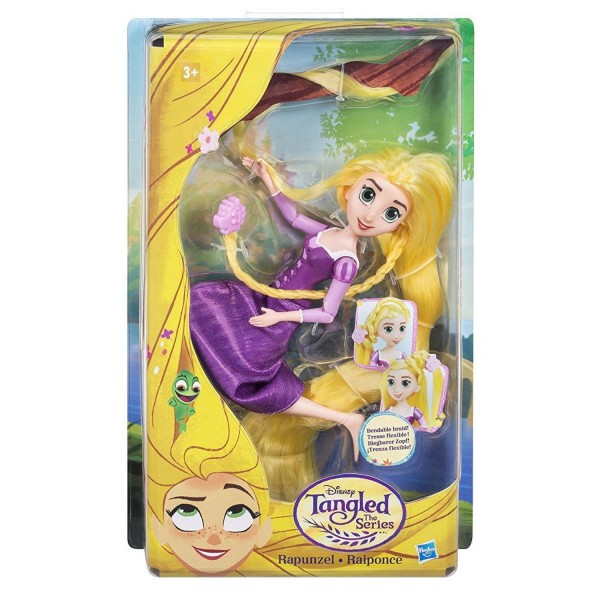 Poupée Disney Princesses : Raiponce et sa tresse flexible - Hasbro-C1747