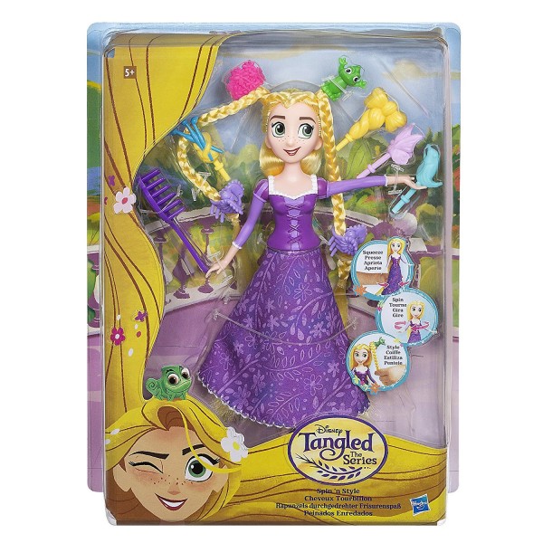 Poupée Disney Princesses : Raiponce-Cheveux Tourbillon - Hasbro-C1748