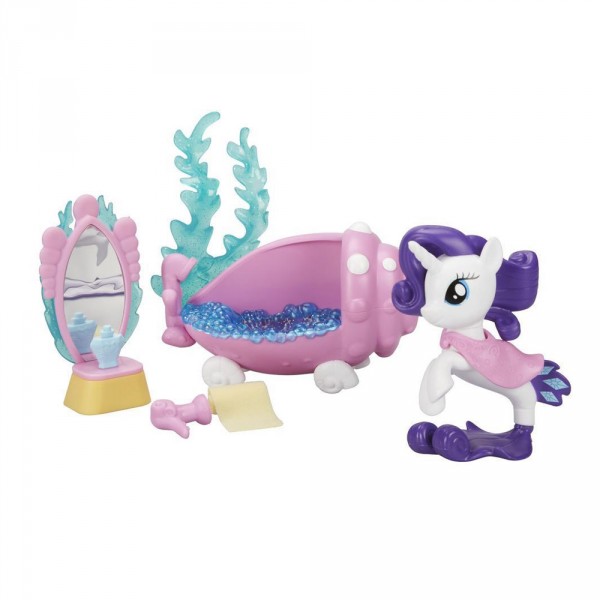 Figurine My Little Pony The Movie : Le spa sous-marin de Rarity - Hasbro-C0682-C1829