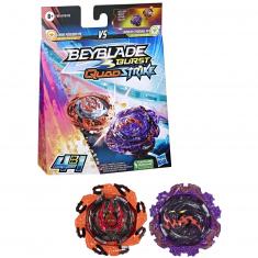 Toupie Beyblade Brust QuaqStrike Dual Pack