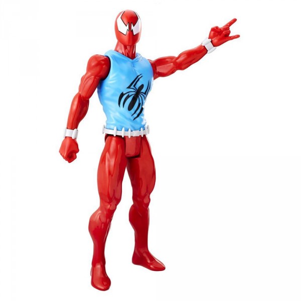 Figurine Spiderman : Web Warriors 30 cm : Marvel's Scarlet Spider - Hasbro-B9710-C0018
