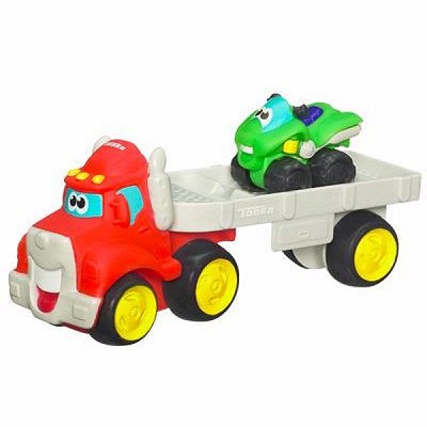 Camion transporteur et Quad Chuck and Friends - Hasbro-08158-08166