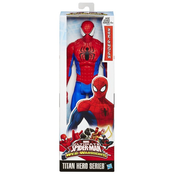 Figurine articulée : Série héro Titan : Spiderman - Hasbro-B0830
