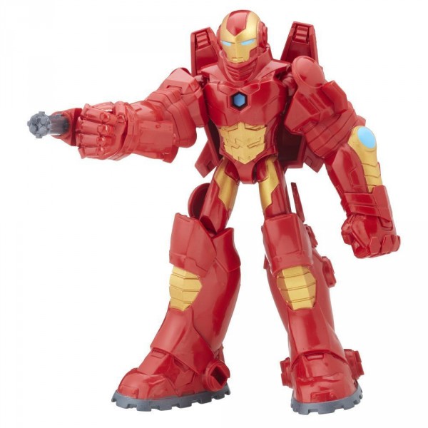 Figurine Avengers Deluxe 15 cm : Iron Man et son armure - Hasbro-B9940-C0479