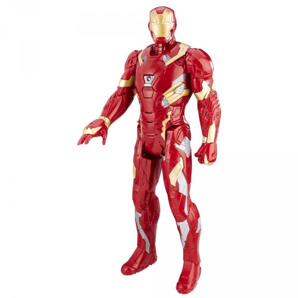 Figurine Avengers Titan électronique : Iron Man - Hasbro-C2162