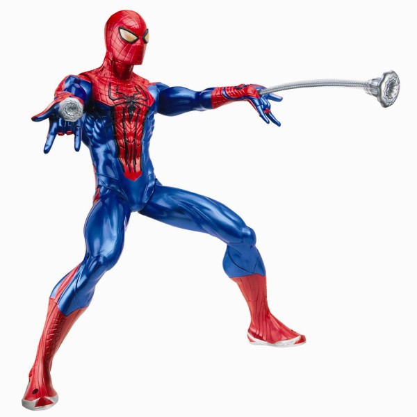 Figurine géante Spider Man : Spider Man lanceur de toile - Hasbro-98723