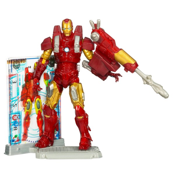 Figurine Iron Man Power assault Armor - Hasbro-93763-94164