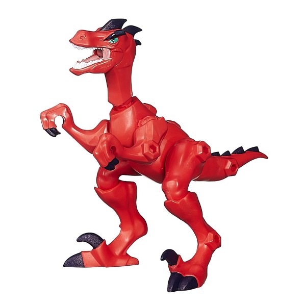 Figurine Jurassic World : Hero Mashers : Velociraptor rouge - Hasbro-B1196-B2160