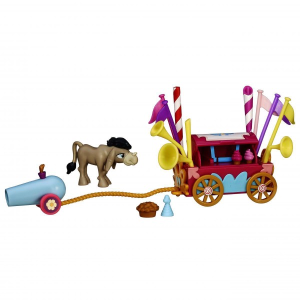 Figurine Mon Petit Poney : Chariot de bienvenue - Hasbro-B3597-B5567