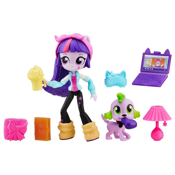Figurine My Little Pony : Twilight Sparkle soirée pyjama - Hasbro-B4909-B6359