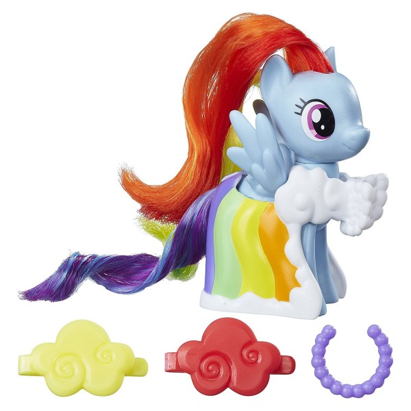 Figurine My Little Pony : Tenue pour le défilé : Rainbow Dash - Hasbro-B8810-B9622