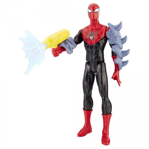 Figurine Spiderman 30 cm avec accessoires : Spider-Man - Hasbro-C0979-C0980