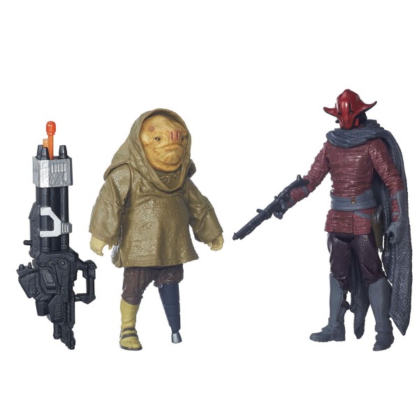 Figurine Star Wars : Duo de figurines avec accessoires : Sidon Ithano et Quiggold - Hasbro-B3955-B5896