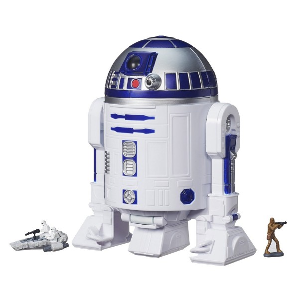 Figurine Star Wars : Playset Micromachines : R2-D2 - Hasbro-B3510-B3512