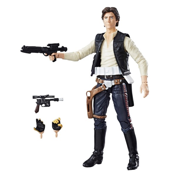 Figurine Star Wars : The Black Series 40e anniversaire : Han Solo - Hasbro-C1688-C1689