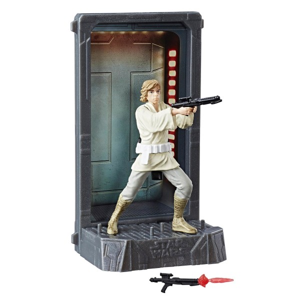 Figurine Star Wars The Black Series : Titanium Series : Luke Skywalker - Hasbro-C1857-C1858