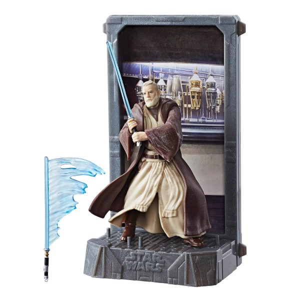 Figurine Star Wars The Black Series : Titanium Series : Obi-Wan Kenobi - Hasbro-C1857-C1861
