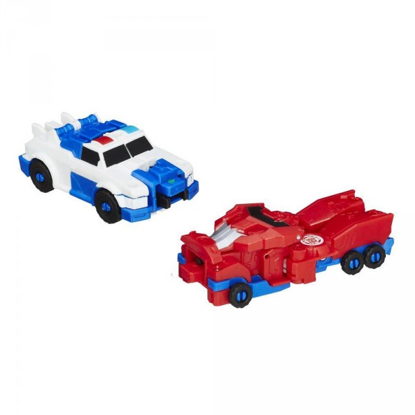 Figurine Transformers : Combiner Force : Optimus Prime et Strongarm - Hasbro-C0628-C0629