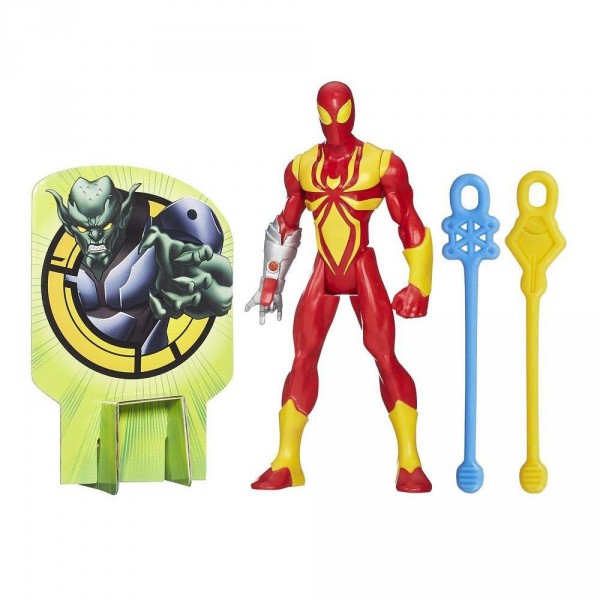 Figurine Ultimate Spiderman Web-Warriors : Iron Spider - Hasbro-B0571-B1253