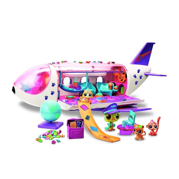 Figurines Petshop : L'avion Littlest PetShop - Hasbro-B1242