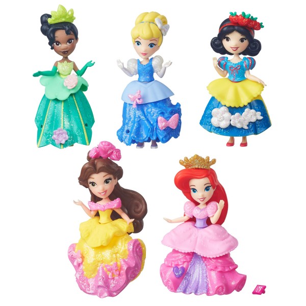 Figurines Princesses Disney : 5 mini figurines Little Kingdom - Hasbro-B5347