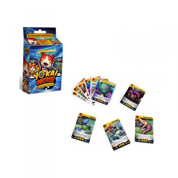 Jeu de cartes stratégique : Yo-Kai Watch Starter : Jybanian et Kappacap - Hasbro-B9477-B9479