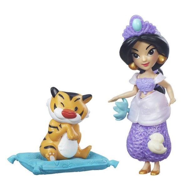 Mini poupée Disney Princesses : La soirée Pyjama de Jasmine - Hasbro-B5331-B7160