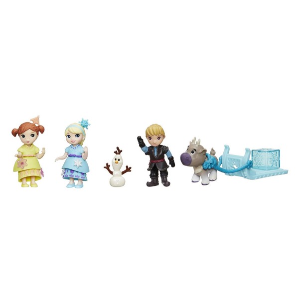 Mini Poupée La Reine des Neiges (Frozen) Disney Little Kingdom : Pack enfant - Hasbro-B9210