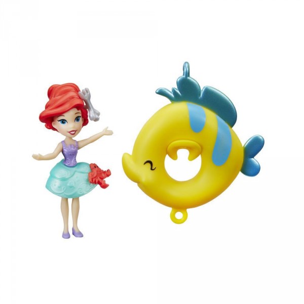 Mini Princesse Disney Little Kingdom et sa bouée : Ariel - Hasbro-B8966-B8939