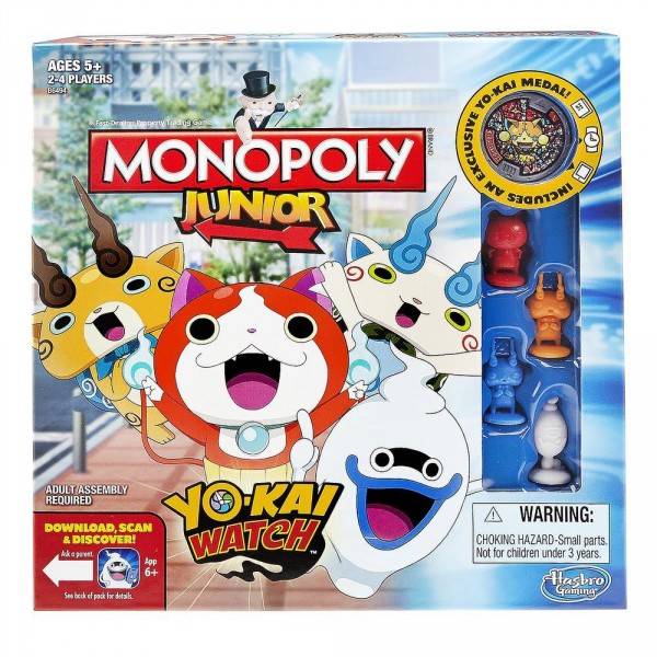 Monopoly Junior Yo-Kaï Watch - Hasbro-B6494
