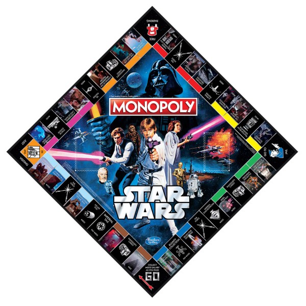 Monopoly Star Wars 40 ans - Hasbro-C1990