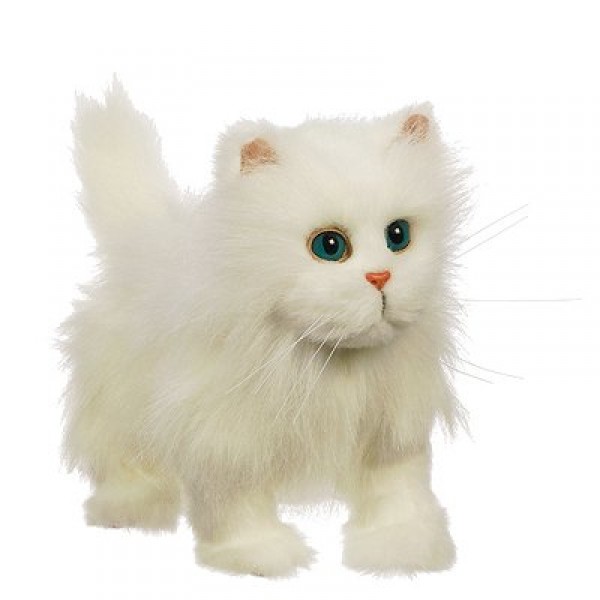Peluche interactive FurReal Friends : En avant mon petit chat blanc - Hasbro-93968-94985