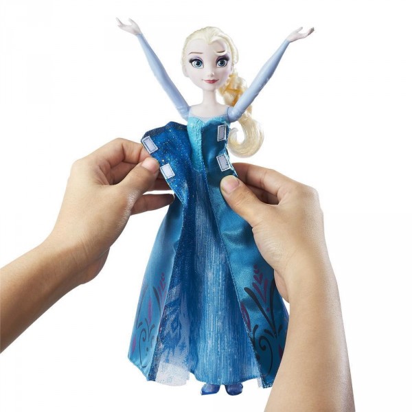 Poupée La Reine des Neiges (Frozen) : Elsa tenue magique - Hasbro-B9203