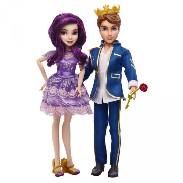 Poupée Disney Descendants : Pack de 2 poupées : Ben et Mal - Hasbro-B3127-B3128