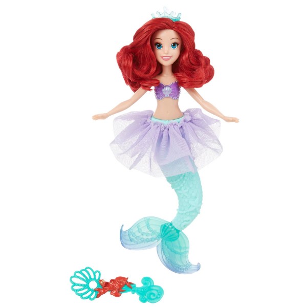 Poupée Disney Princesses : Ariel bulles enchantées - Hasbro-B5302-B5303