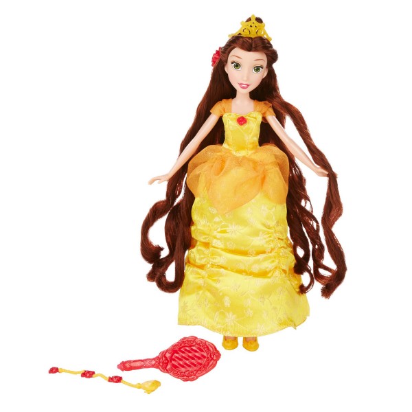 Poupée Disney Princesses : Belle chevelure de rêve - Hasbro-B5292-B5293