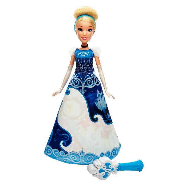 Poupée Disney Princesses : Cendrillon robe magique - Hasbro-B5295-B5299
