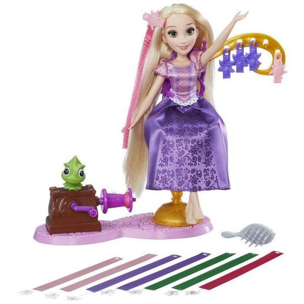 Poupée Disney Princesses : Salon Ruban Royal de Raiponce - Hasbro-B6835-B6837