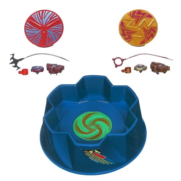 Set de combat extrême Beyblade Metal Masters : Stadium et 2 toupies - Hasbro-31671