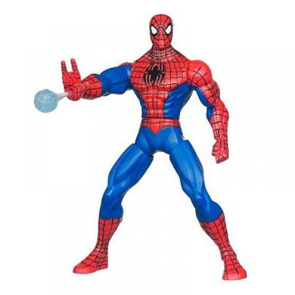 Figurine Spiderman de combat 12 cm : Lanceur de toiles - Hasbro-25912-25913