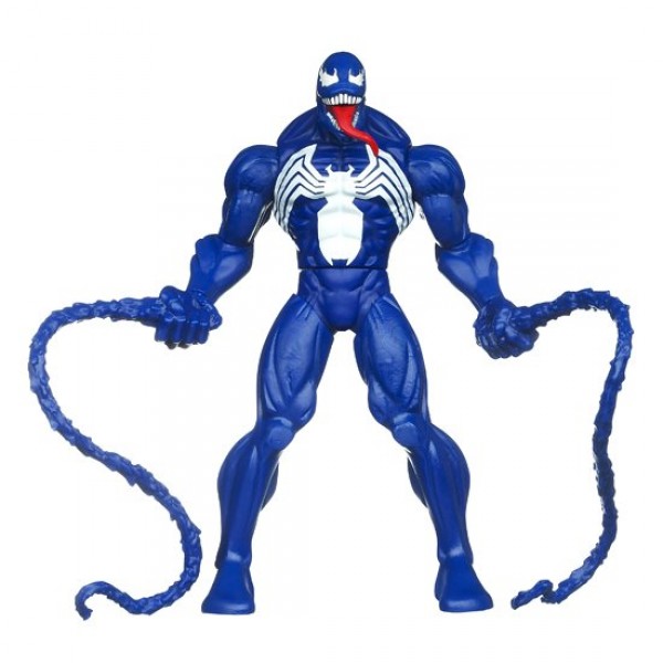 Figurine Spiderman de combat 20 cm : Venom attaque avec ses fouets - Hasbro-37202-52327